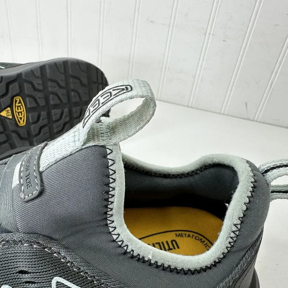 Keen Shoes Vista Energy Shift Carbon Toe Work Grey/Blue Women's Size 7W